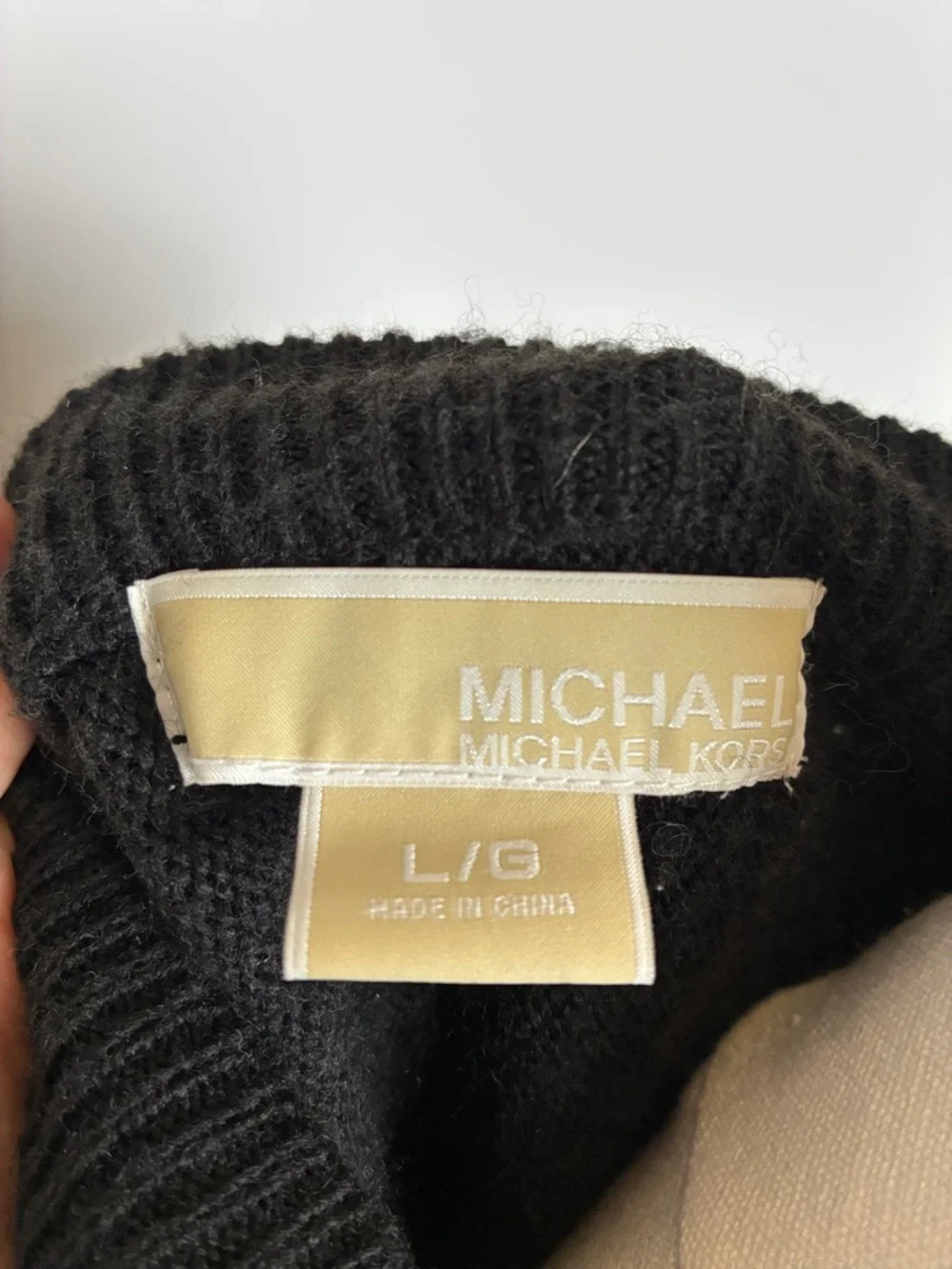 Michael Kors Black Cropped Open-Front Shrug bolero - Picture 3 of 5